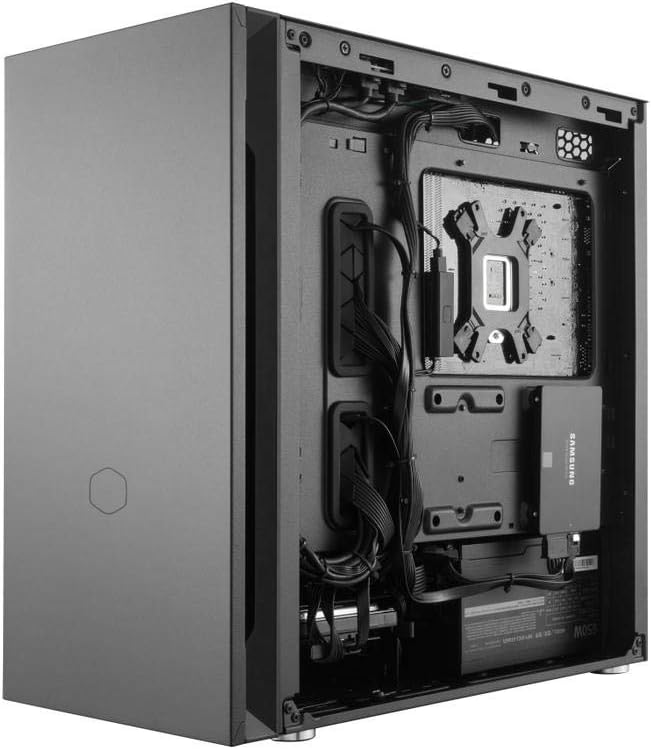 Cooler Master Silencio S400 Midi-Tower Pc-GehaEUse Schwarz 2 Vorinstallierte Luefter, Staubfilter, Mcs-S400-Kn5N-S00 Micro-Atx Tower