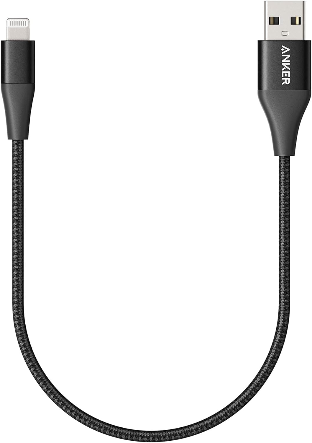 Anker PowerLine+ II Lightning Cable (0.3m), MFi Certified for Flawless Compatibility with iPhone X / 8 / 8 Plus / 7 / 7 Plus / 6 / 6 Plus / 5 / 5S and More