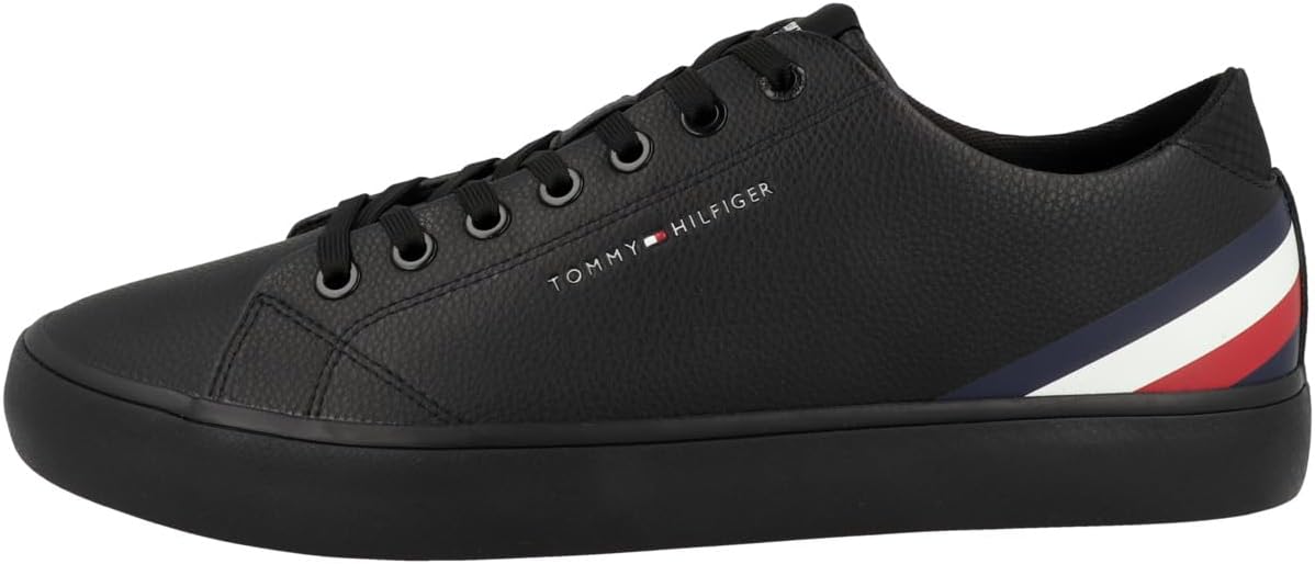 Tommy Hilfiger TH HI VULC CORE LOW LTH STRIPES Men Vulcanized Sneaker