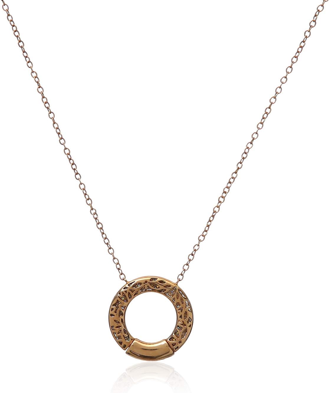 Ferre Milano Necklace For Women, Rose Gold