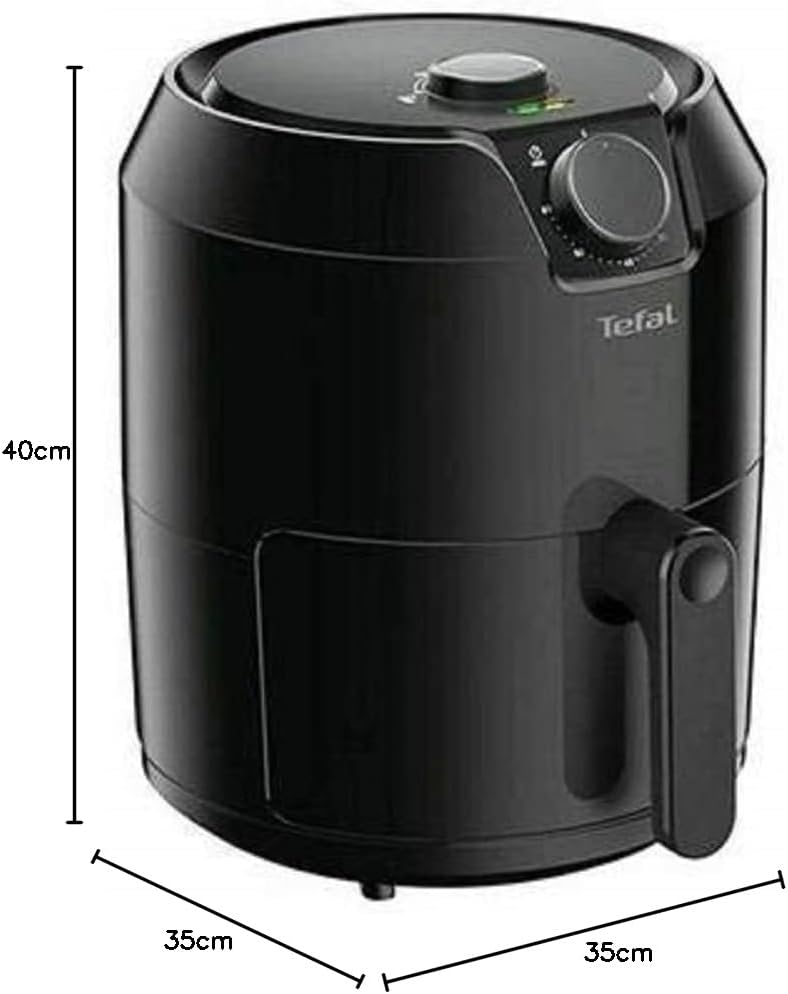 Tefal Oilless Easy Air Fryer 4.2 L Large Capacity, EY201827, Black, 1 year warranty