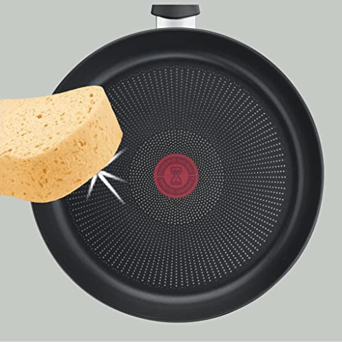 Tefal G6 Super Cook 20 Cm Frypan, Non Stick With Thermo Signal, Black, Aluminium, B4590284