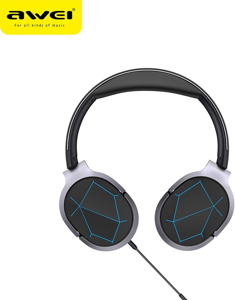 Awei A799BL Foldable Wireless Gaming Headphone - Black