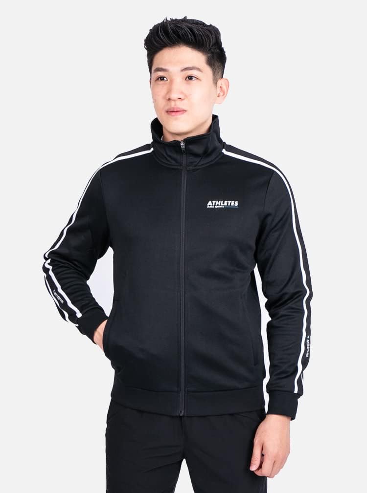 ANTA mens Anta Cross Training KNIT TRACK TOP For Men Jacket