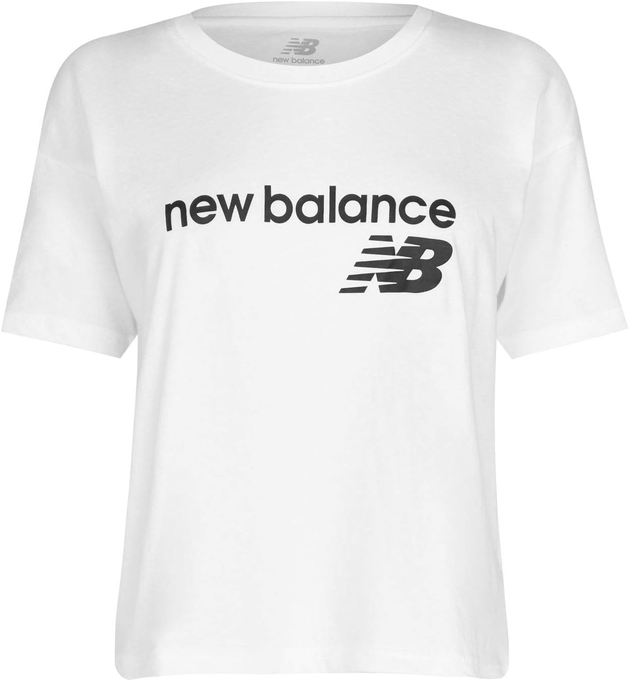 New Balance womens NB Classic Core Stacked Tee T-Shirt