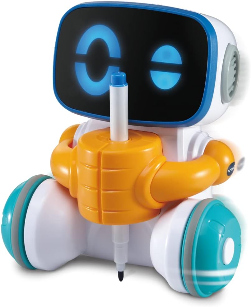 VTech JotBot Drawing & Coding Robot | Kids Learning STEM Toy | Suitable for Boys & Girls 3, 4, 5 Years