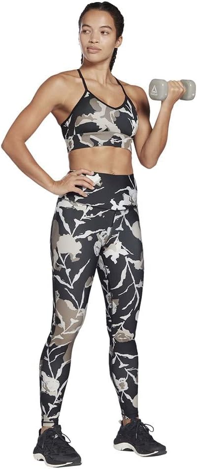 Reebok Women's Myt All Over Print Sports Bra