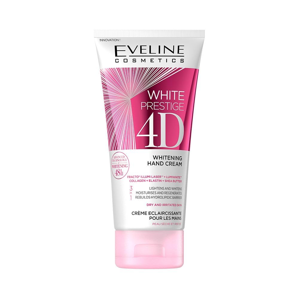 Eveline Cosmetics WHITENING HAND CREAM NOURISHING and REGENERATING 3 IN 1