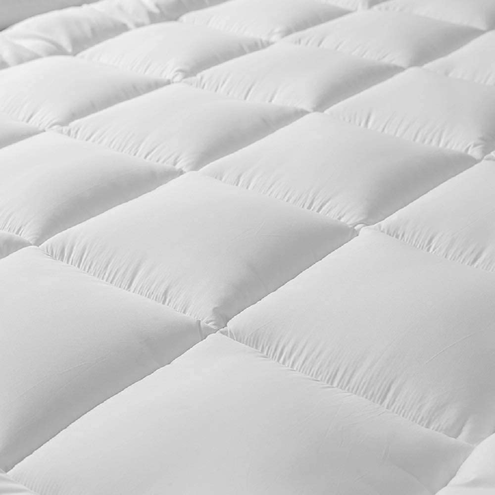 Maestro Cotton Down Proof Mattress Topper Twin 120 X 200 Cm With Piping, White