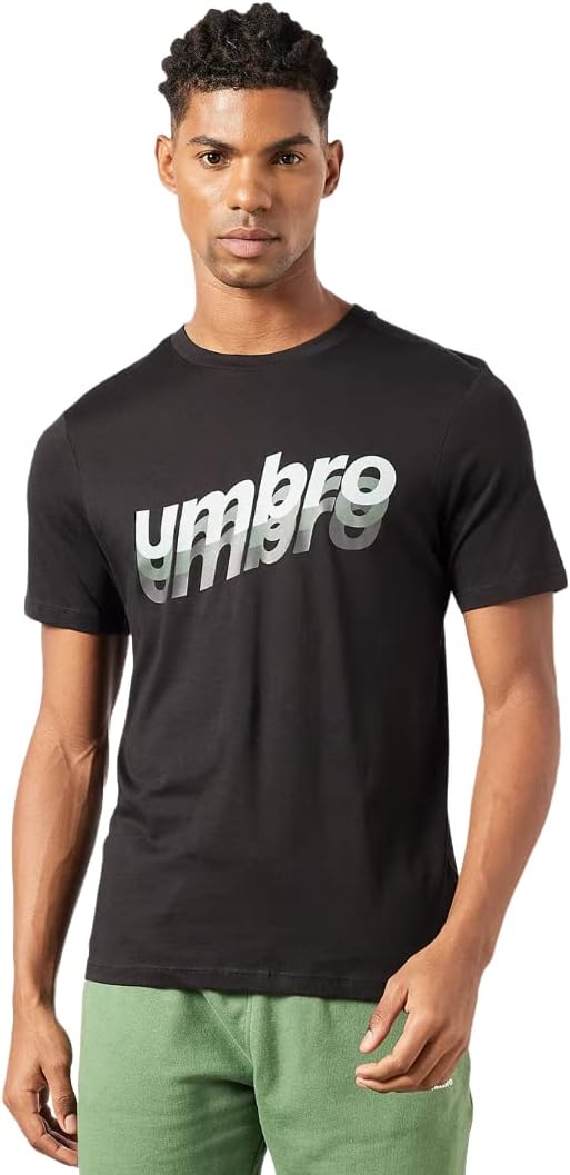 Umbro Mens FW LINEAR WAVES GRAPHIC TEE T-Shirt