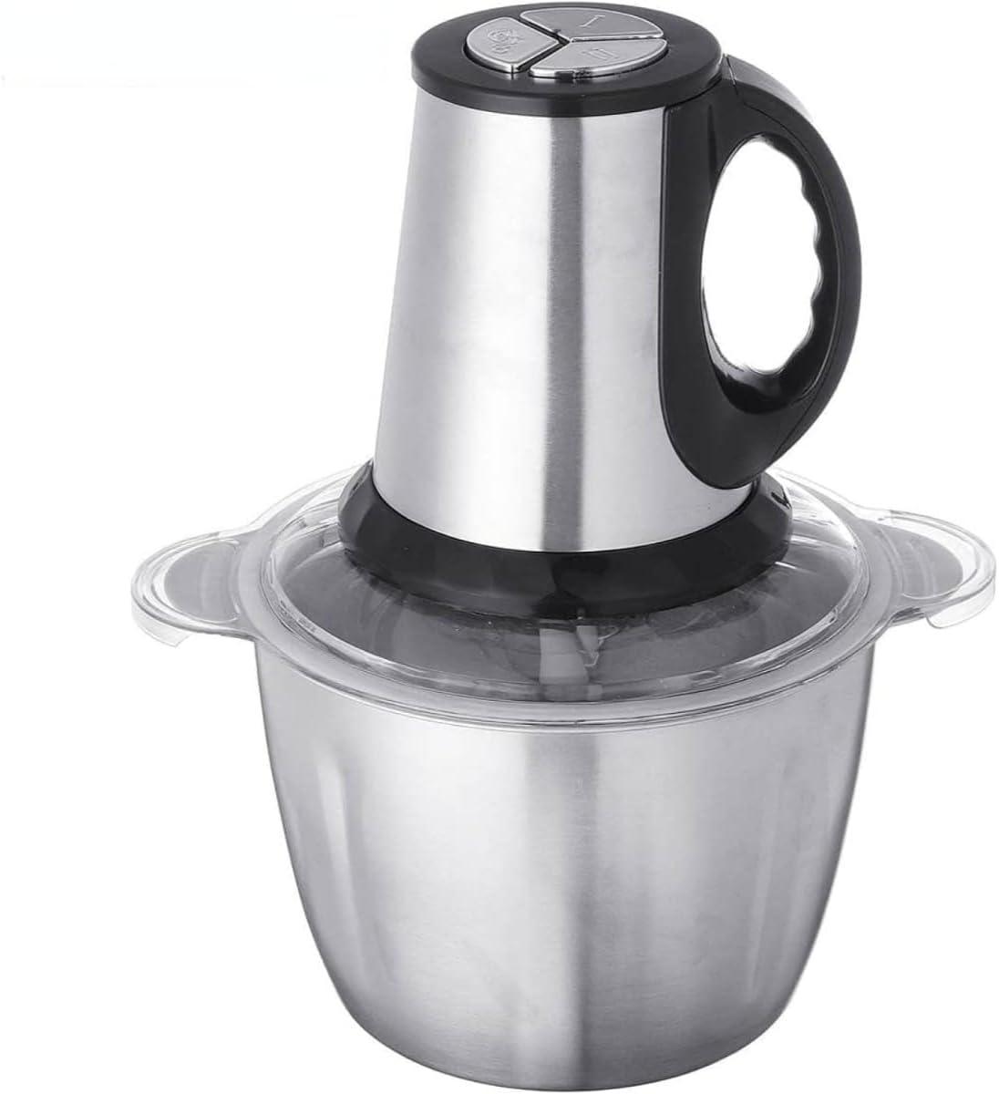 Powerful 3L Electric Meat Grinder, Stainless Steel Blender Mincer Mixer Food Processor Machine - 800W Heavy Duty Motor for Fast Grinding & Easy Cleaning - Multi-function Meat Chopper
