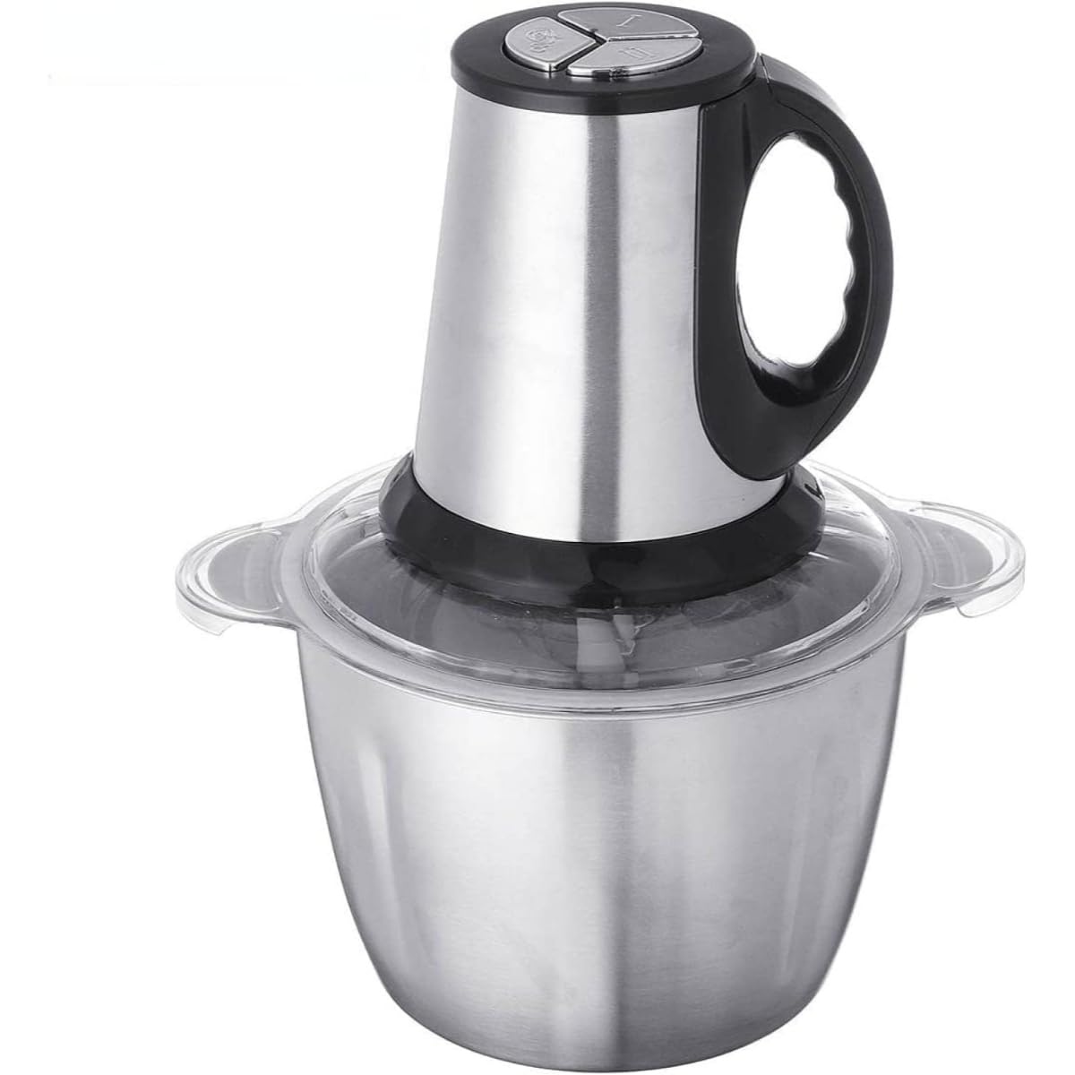 Powerful 3L Electric Meat Grinder, Stainless Steel Blender Mincer Mixer Food Processor Machine - 800W Heavy Duty Motor for Fast Grinding & Easy Cleaning - Multi-function Meat Chopper