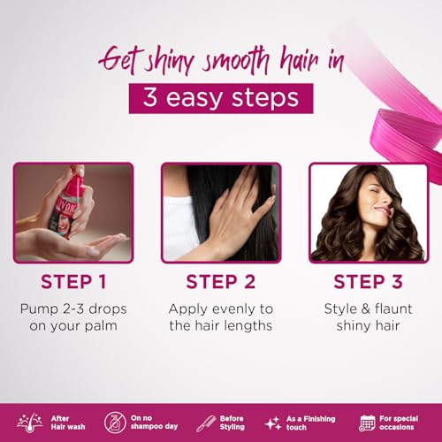 Livon Serum Reduces Hair Breakage Restores Hair Moisture Balance - 100 Ml, Packaging May Vary