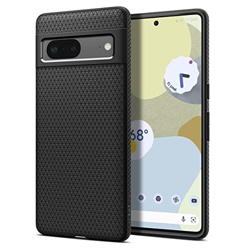 Spigen Liquid Air designed for Google Pixel 7 case cover - Matte Black