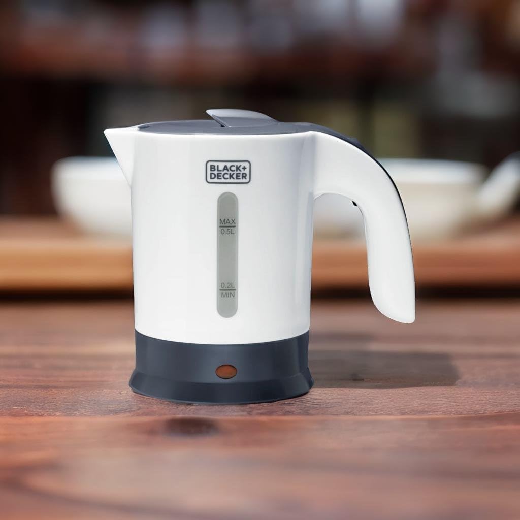 Black & Decker Travel Kettle, White - Tr250Ja