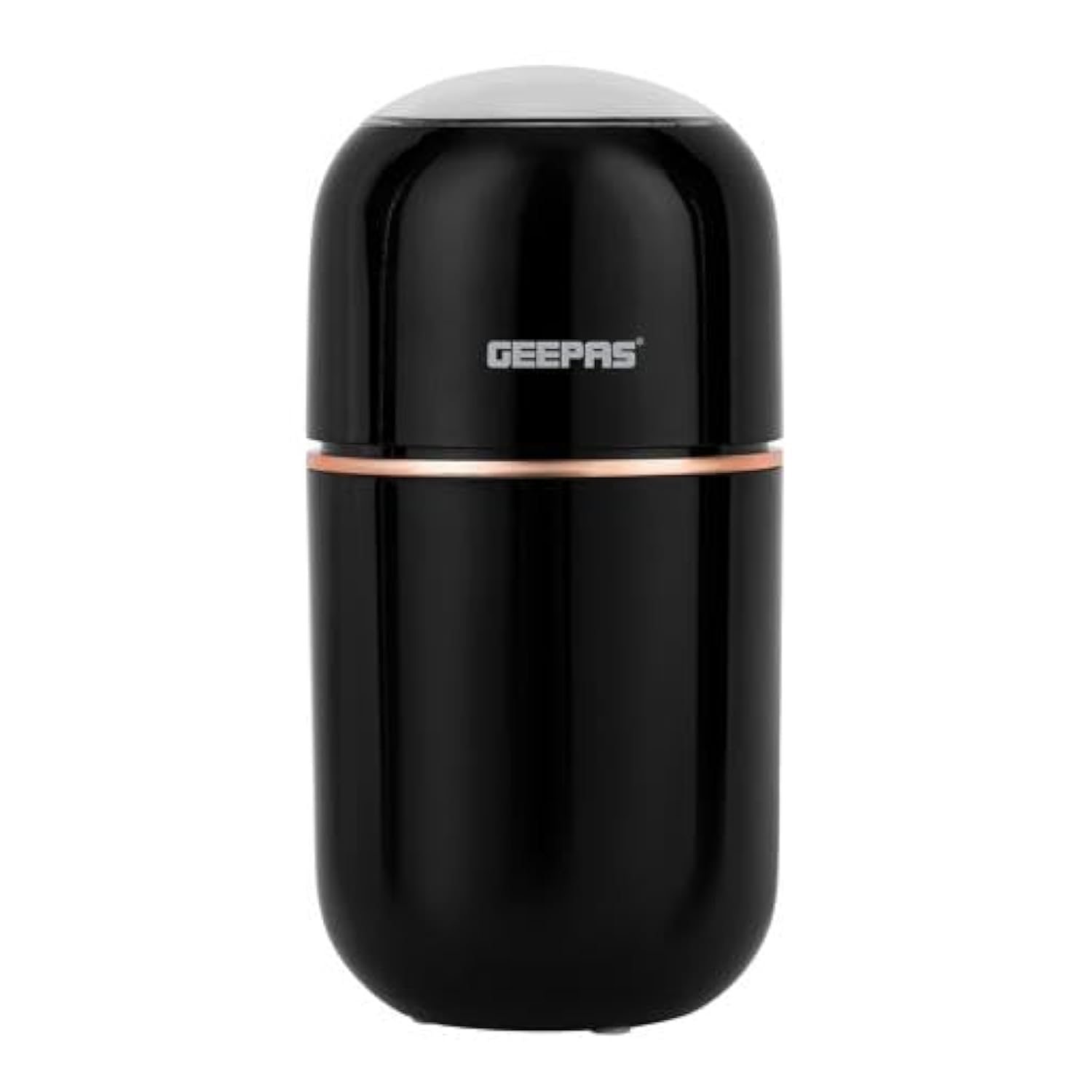 Geepas Coffee Grinder- GCG41023/ 80 g Capacity, 200 W Powerful Motor, Durable Stainless Steel Jar and Blade/Ergonomic Grip, Perfect for Grinding Coffee Beans, Spices etc./ Black