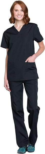 Cherokee Unisex Scrub Top and Pant Set - Medical Scrubs