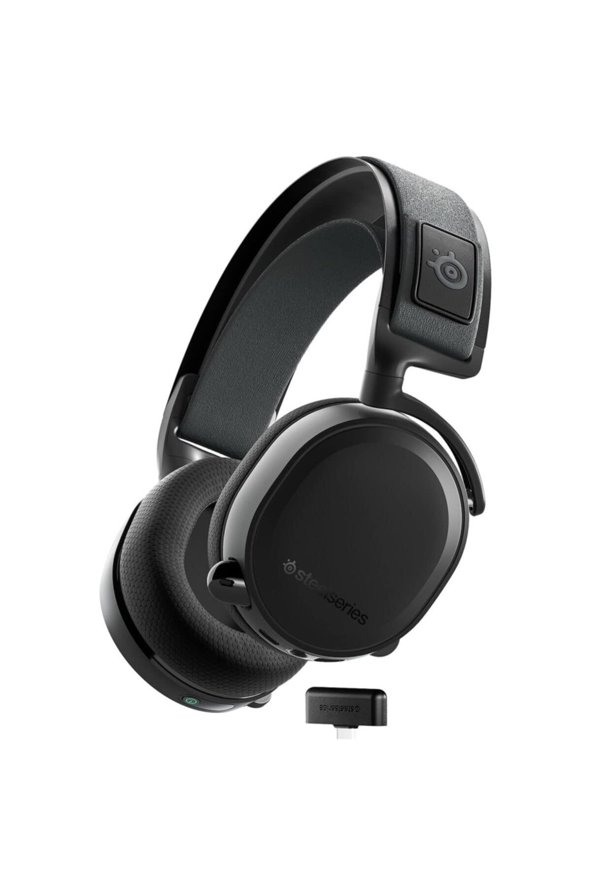 SteelSeries Arctis 7+ Wireless Gaming Headset - Lossless 2.4 GHz - 30 Hour Battery Life - For PC, PS5, PS4, Mac, Android and Switch - Black