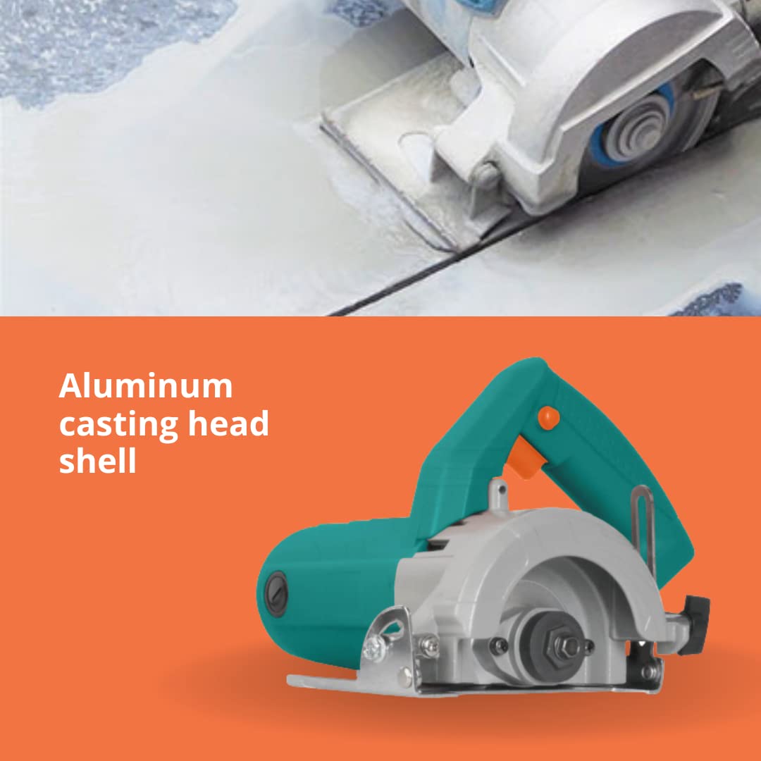 Sulfar Power Action MC1200 Marble Cutter Input 1200W 220-240V, 50Hz No Load Speed 12000/min, Blade Diameter 110mm Professional Quality (MC1200, Green)