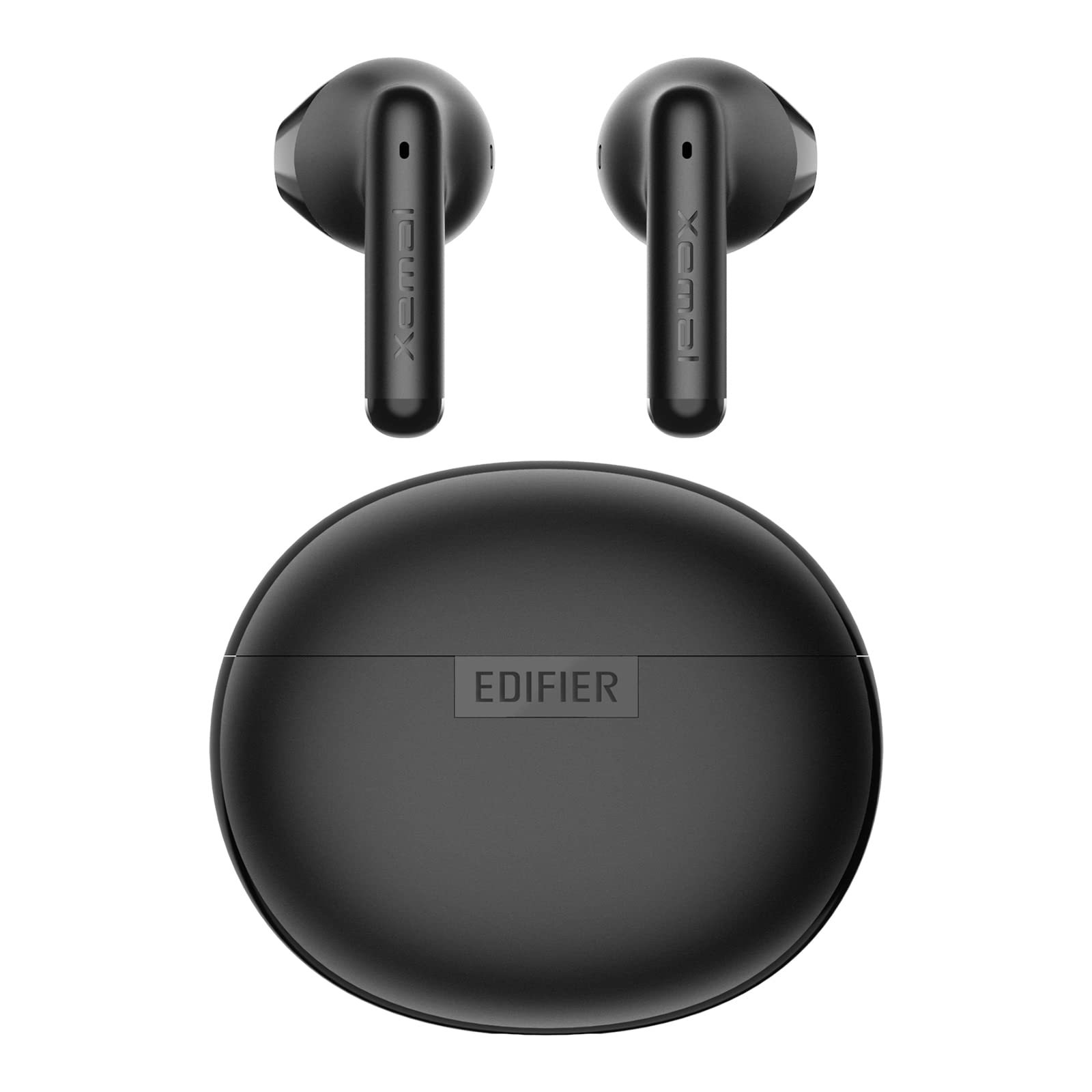 Edifier - X2 True Wireless earbuds 28 hours battery life with Deeply optimized call noise reduction for crystal clear quality Black