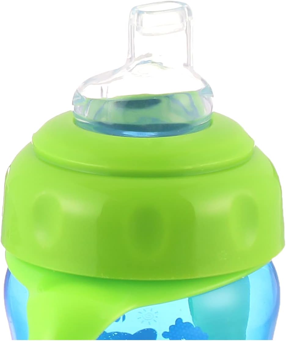 Safari baby cup with silicone spout 210 ml blue