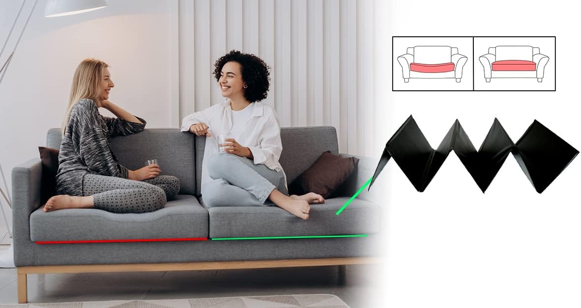 LAMINET Deluxe Extra Thick Sagging Furniture Cushion Support Insert| Seat Saver| New and Improved| Extend The Life of Your Sofa| 60% Thicker - Sofa - 17