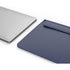 Wiwu skin pro ii pu leather sleeve for macbook 13.3", navy blue