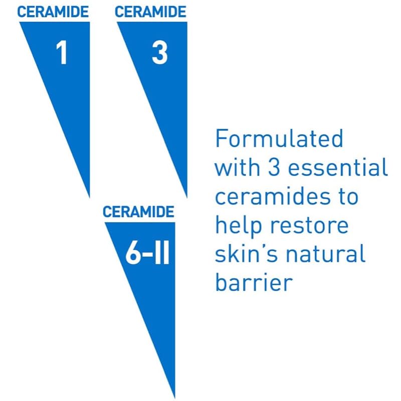 (87ml) - CeraVe Foaming Facial Cleanser 90ml Travel Size Face Wash, Normal to Oily Skin