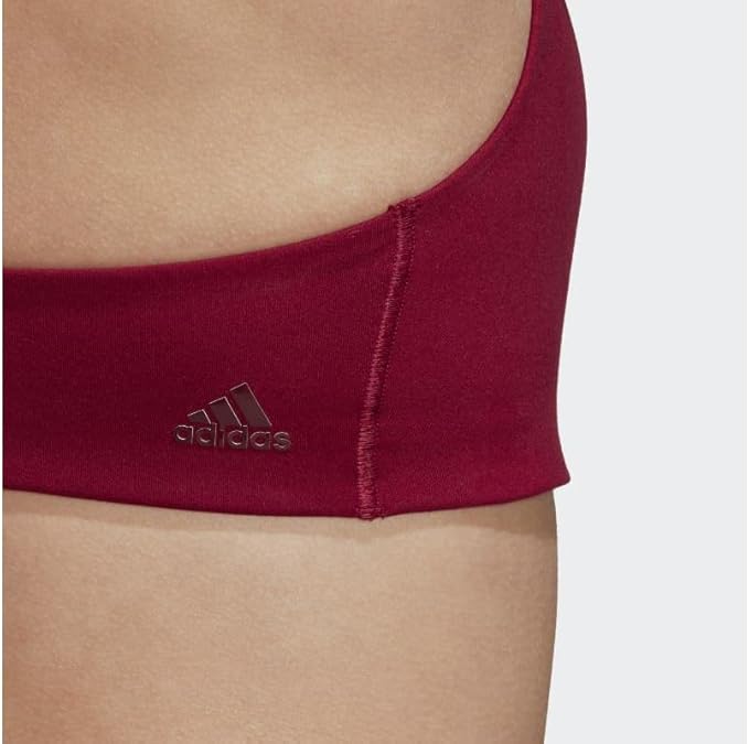 Adidas AEROIMPACT LS HC5342 TRAINING legacy burgundy WORKOUT BRA - LIGHT SUPPORT For Women