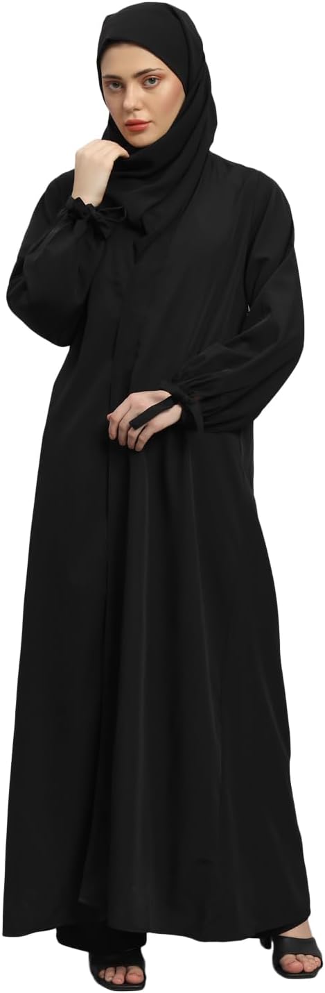 Plain Women's Abaya with Hijab