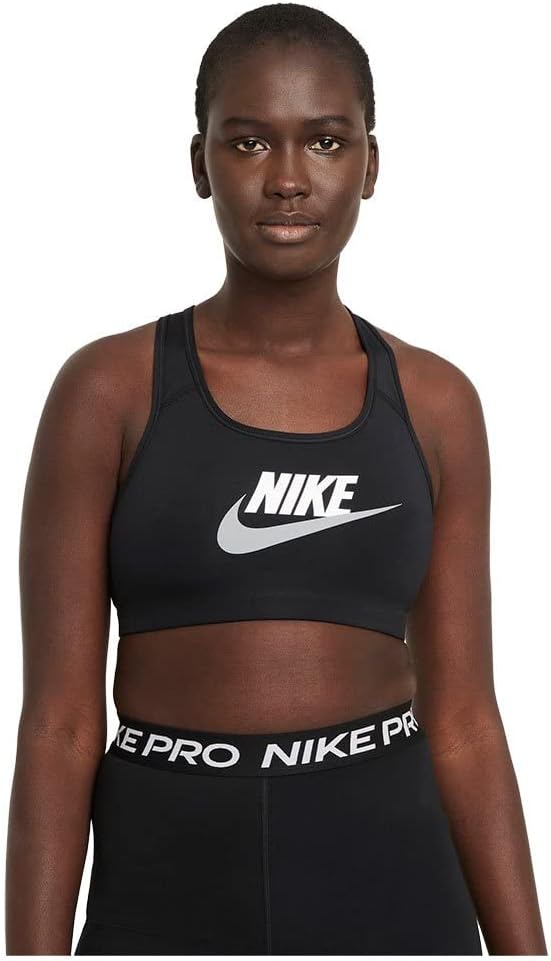 Nike Women's W Nk Df Swsh Cb Futura Gx Bra Sports Bra