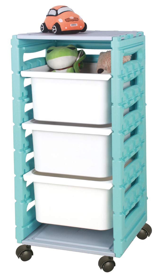 FU-20 - Ching Ching 3 Drawers Cabinet with Castors