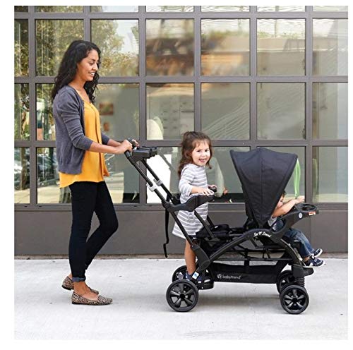 BABYTREND Baby trend Sit N' Stand 5-in-1 Shopper Stroller, BLACK