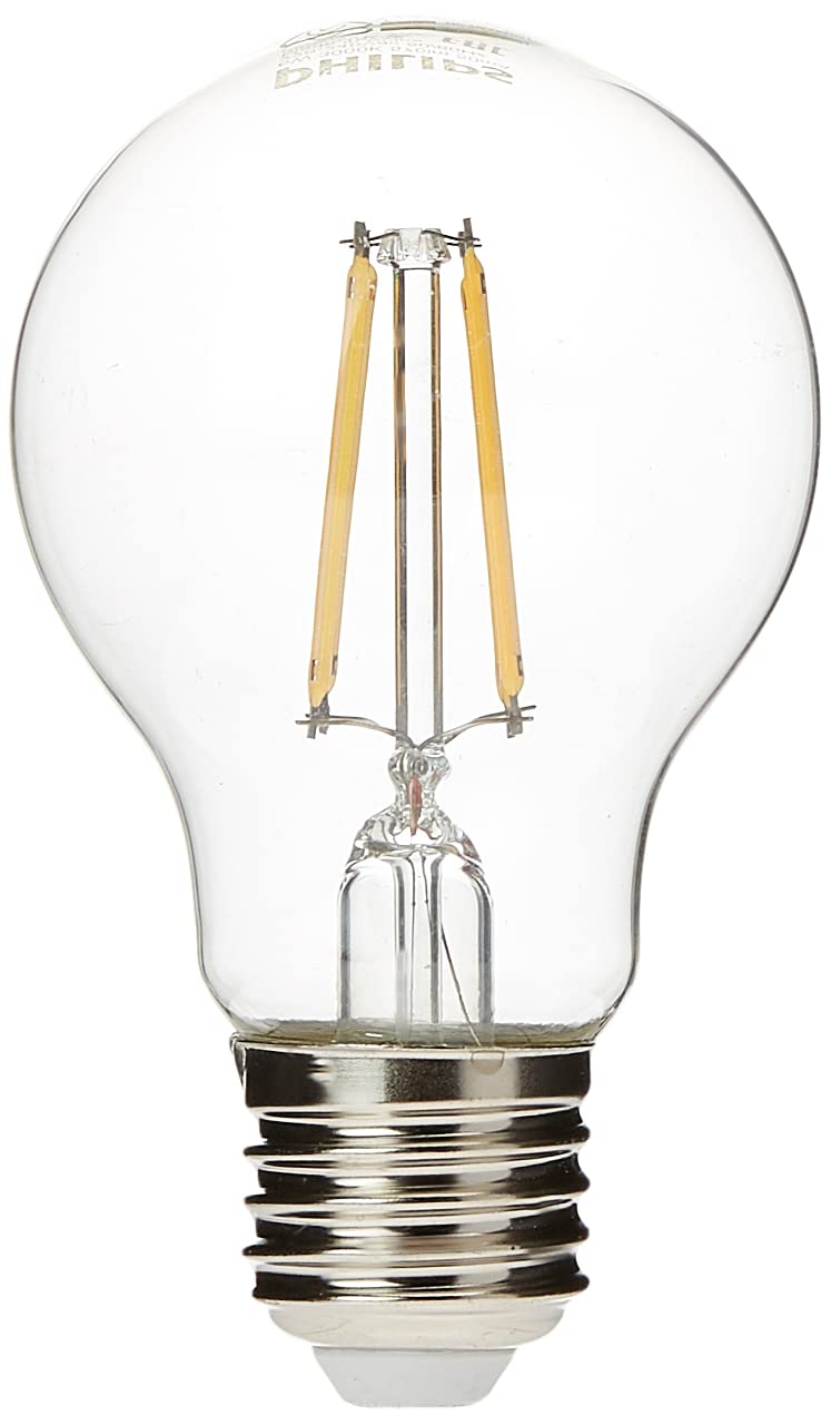 لمبة فيليبس كلاسيك LED - 6-60 واط، A60 قاعدة E27 - أبيض دافئ