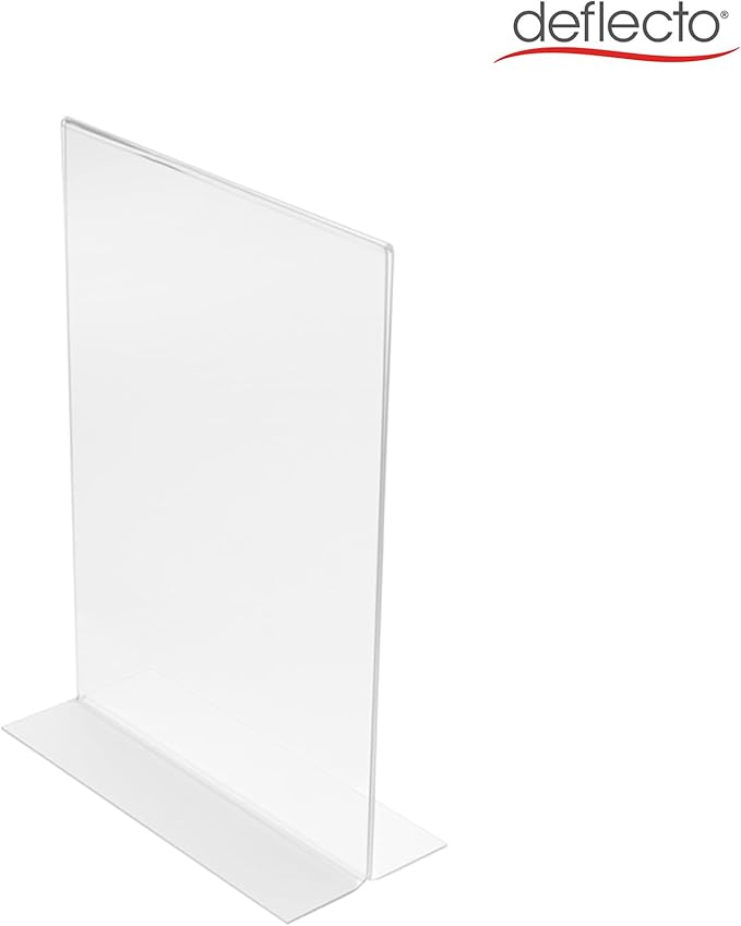 Deflecto Announce DF47801, 1, Sign Holder, Clear