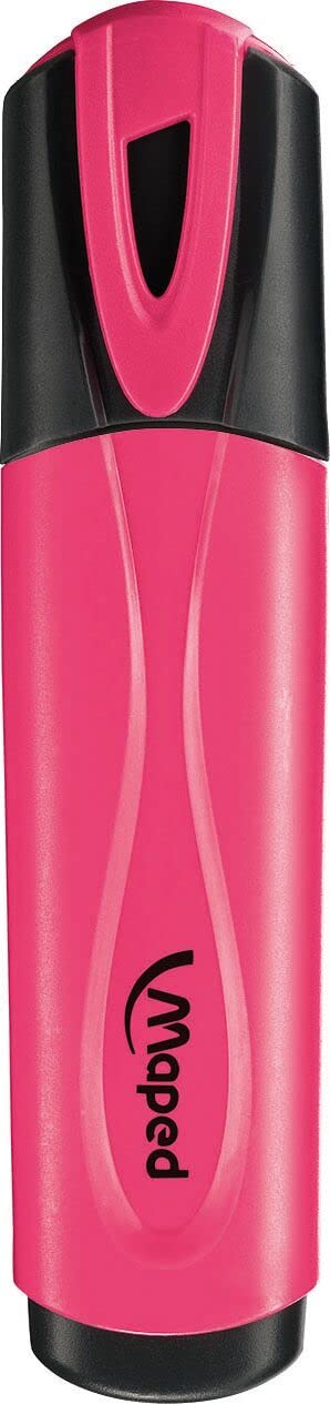 Maped Fluo Peps Classic Highlighters, Assorted Colors, Pack Of 5 (742557)