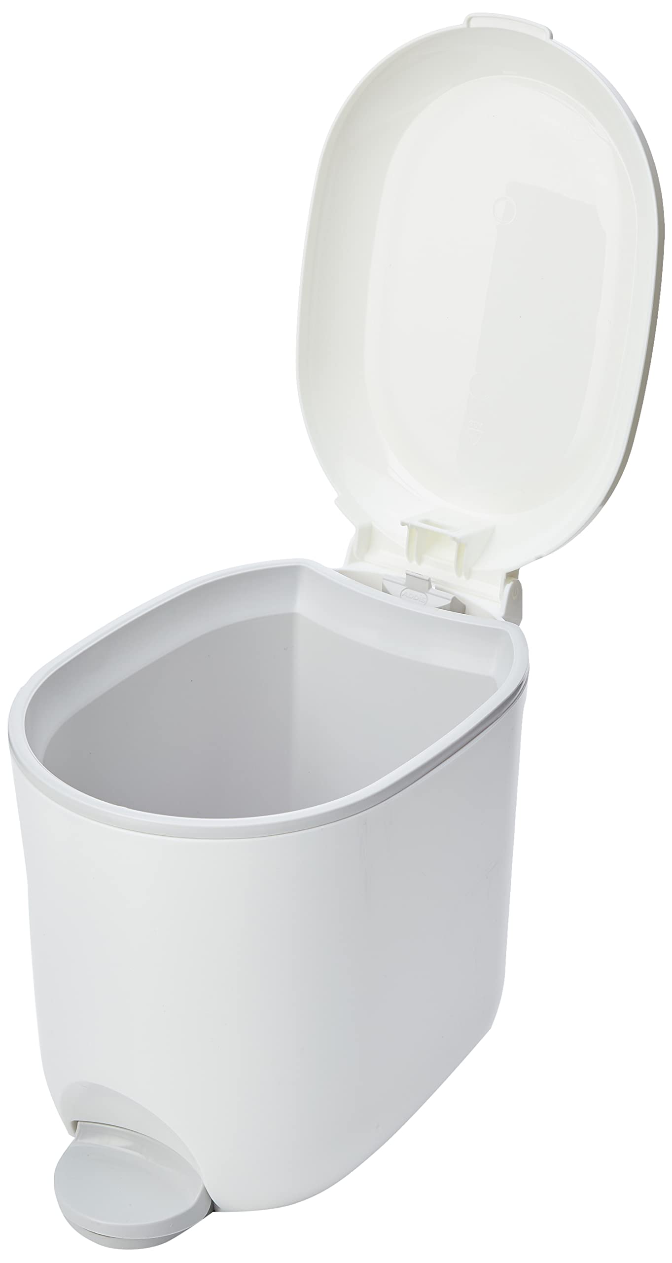 Addis 518503 Premium Deluxe Bathroom Pedal Bin with inner, 3.5 liter, 29 x 18.5 x 23cm