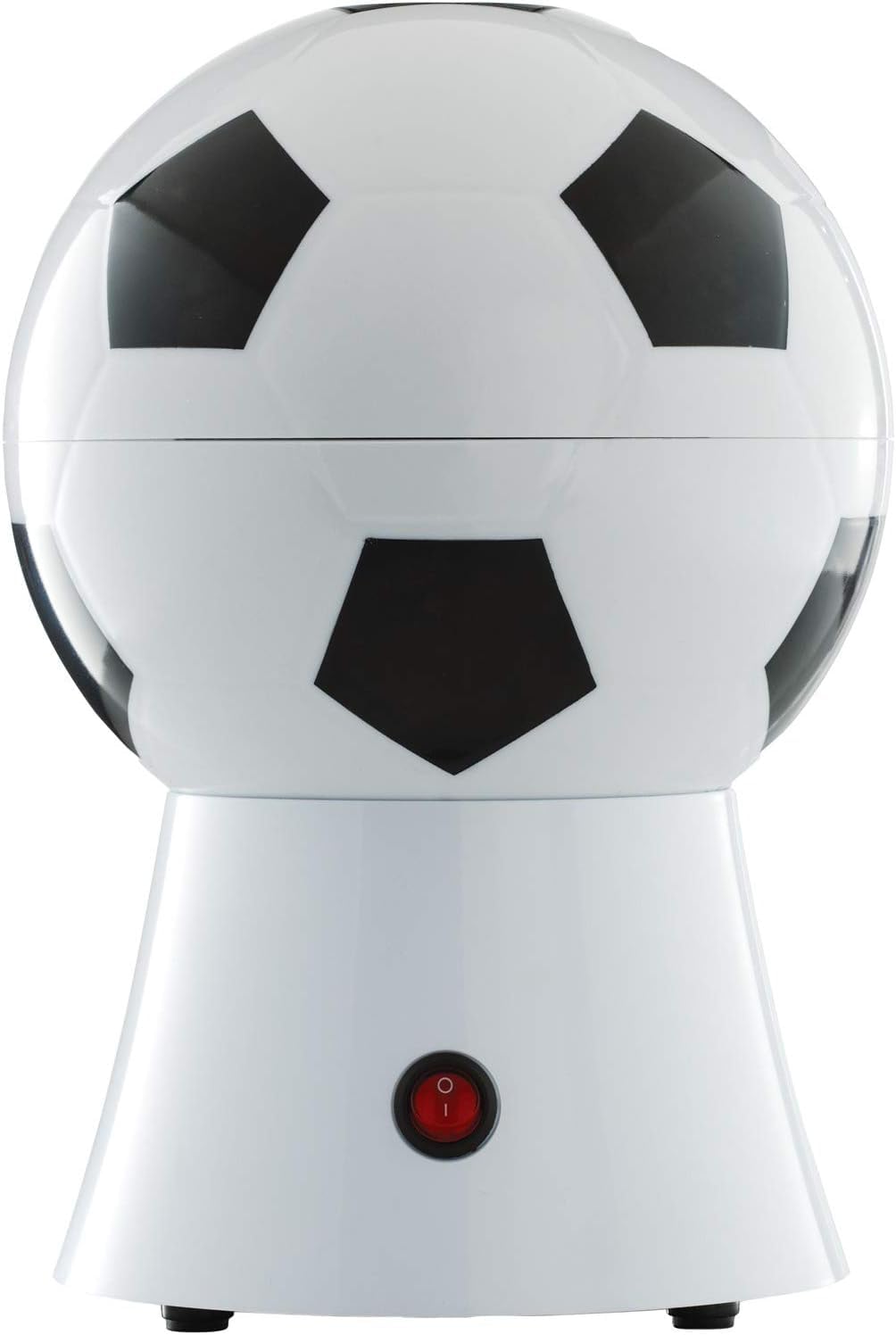 ECVV Soccer Ball Hot Air Popcorn Maker, Electric Popcorn Maker for Holding Parties in Home And Watching Movies with Family, Healthy And Delicious Snack for Kids, Adults