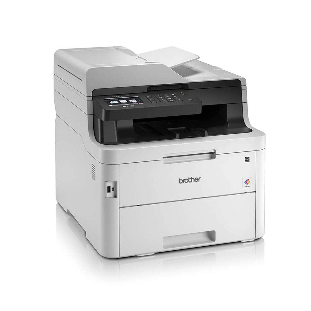 Brother wireless all in one printer, mfc-l3750cdw, with advanced led color laser print, duplex & mobile printing, high yield ink toner