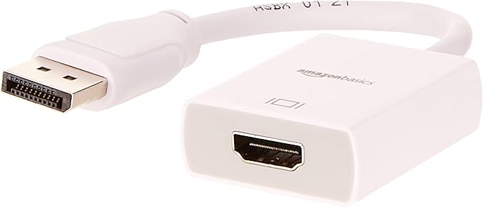 Amazon Basics AmazonBasics DisplayPort to HDMI Display Adapter Cable