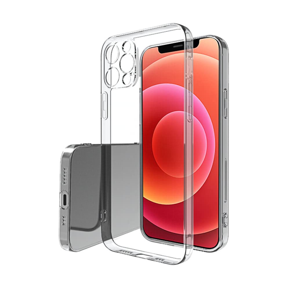 Muguian Case for iPhone 11 pro max, 6.5-Inch, Silky-Soft Touch, Full-Body Protective Case, Shockproof Cover with Microfiber Lining(Crystal Clear)