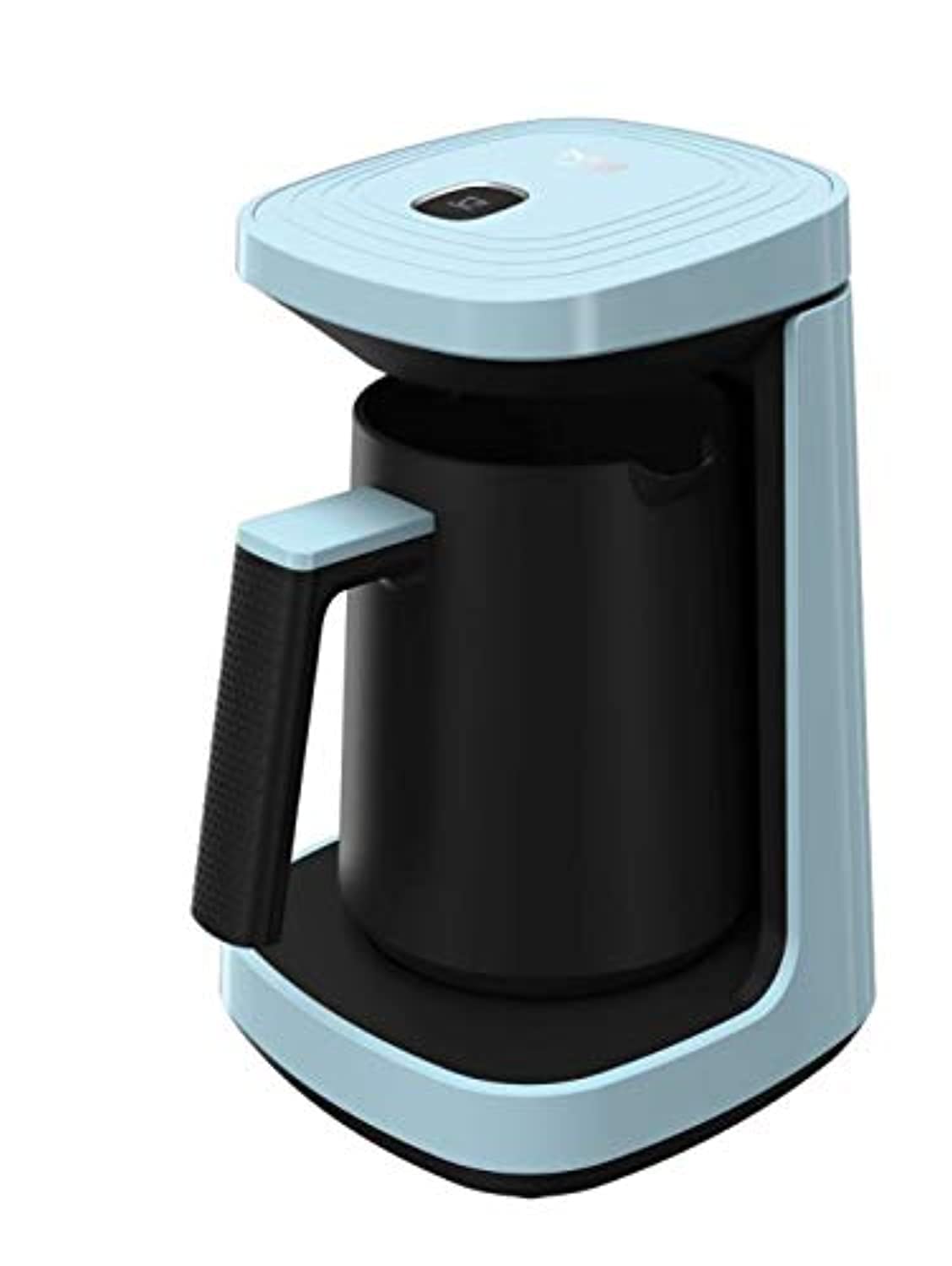 Beko Turkish Coffee Machine, 500W, 3 Cup, One touch control, lack of bean indicator, Anti-Spill Made In Turkey - Blue, TKM2940M, 1 Year Manufacturer Warranty