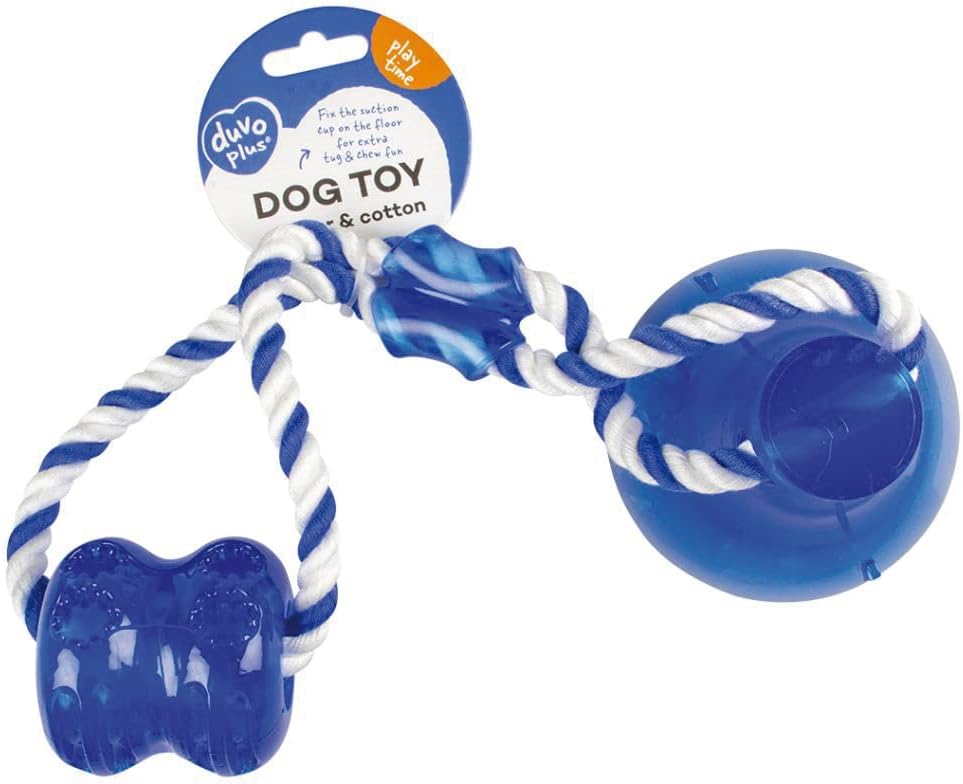 Duvo+ Tug 'n Chew Toy 40x10,3x10,3cm Color - Blue