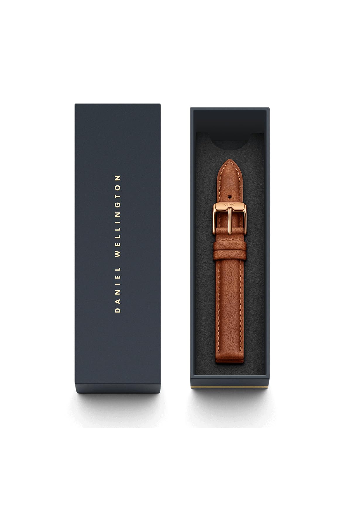 Daniel Wellington Petite Durham Leather Unisex Watch Band – Light Brown