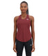 New Balance Women's Accelerate Tank Top.Burgundy.L