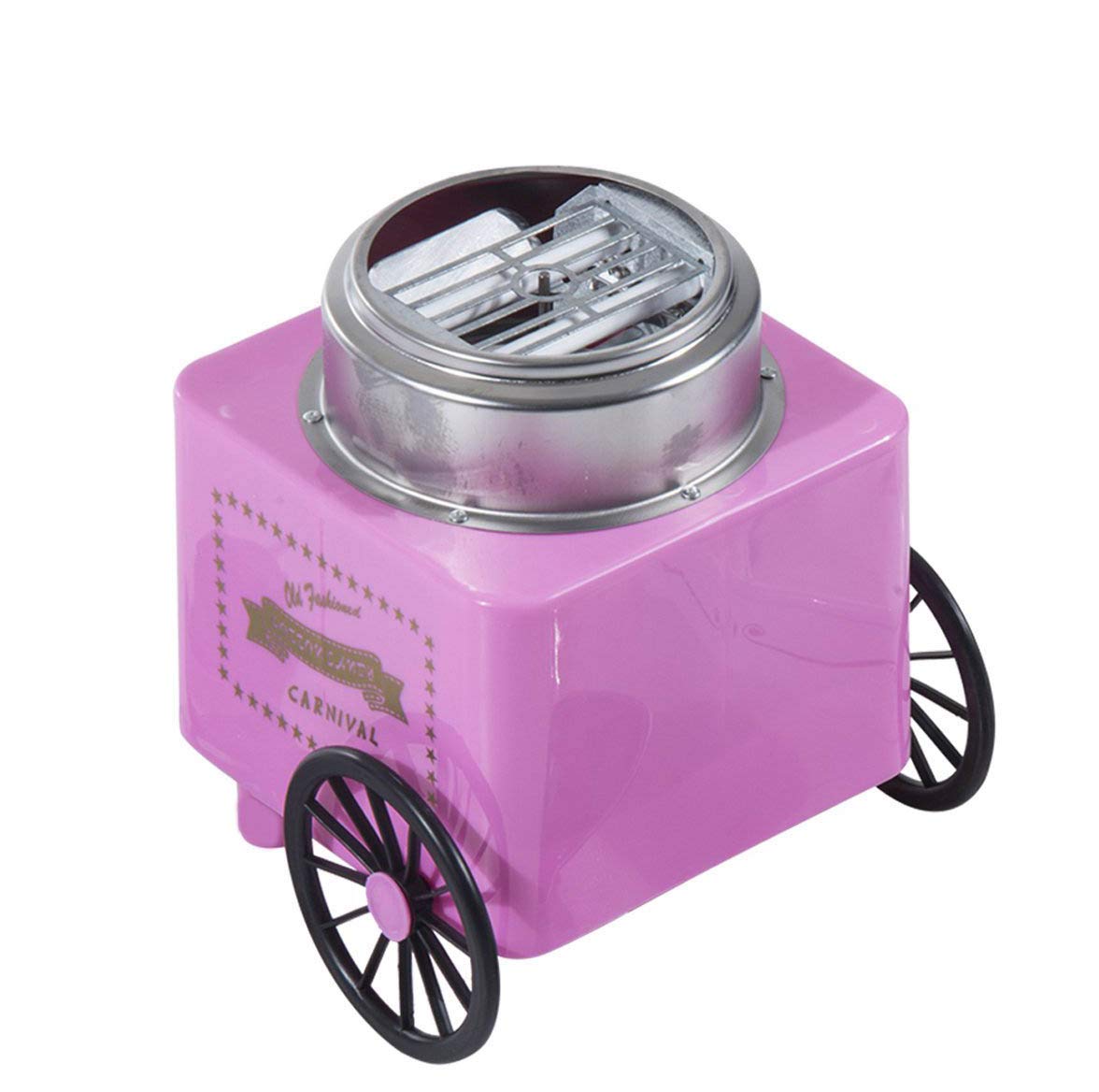 zaizai Mini Cotton Candy Machine,electric Cotton Candy, Maker Candy Floss Machine Cart Kitchen Diy,sugar Yarn Machine To Make Cotton Candy for Children