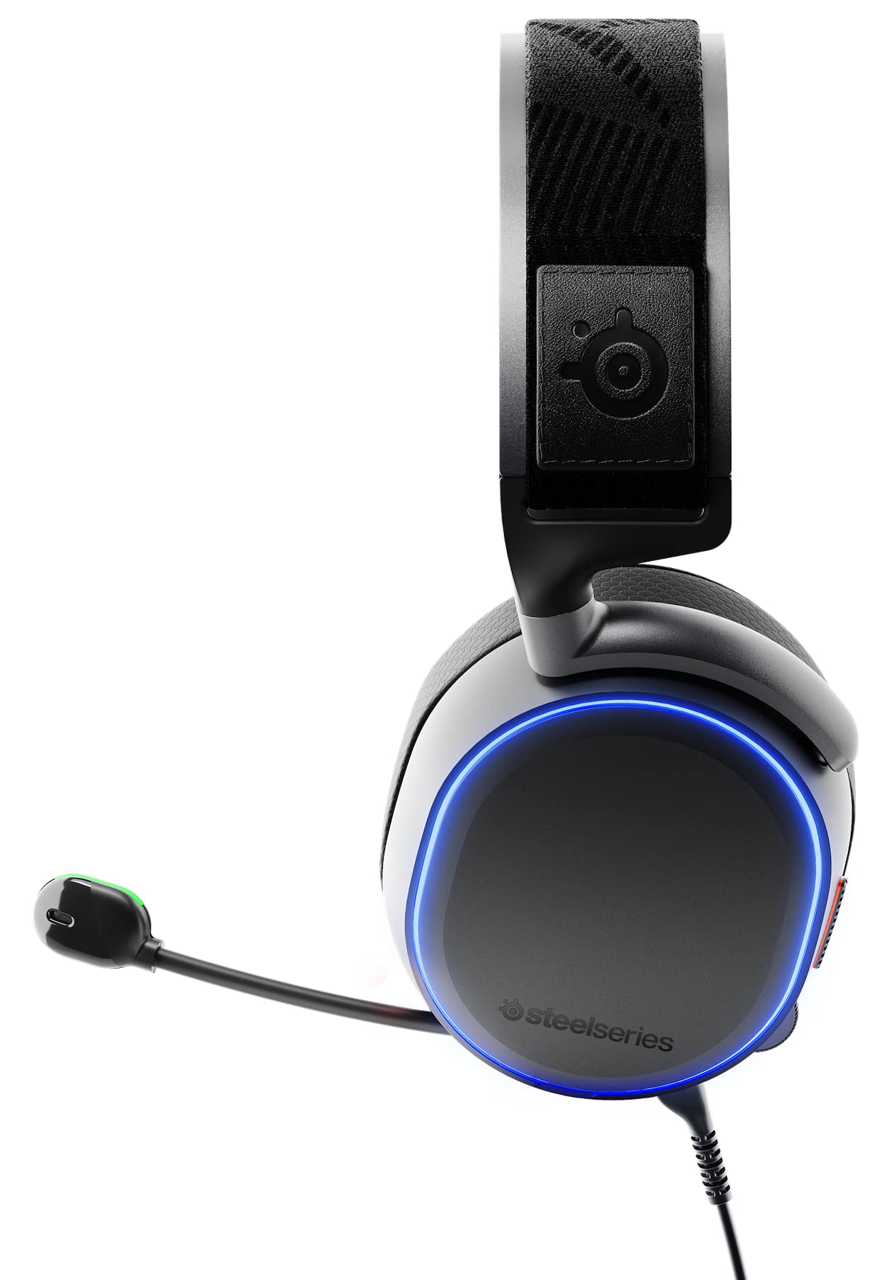 SteelSeries Arctis Pro + GameDAC Wired Gaming Headset - Certified Hi-Res Audio - Dedicated DAC and Amp - for PS5/PS4 and PC - Black