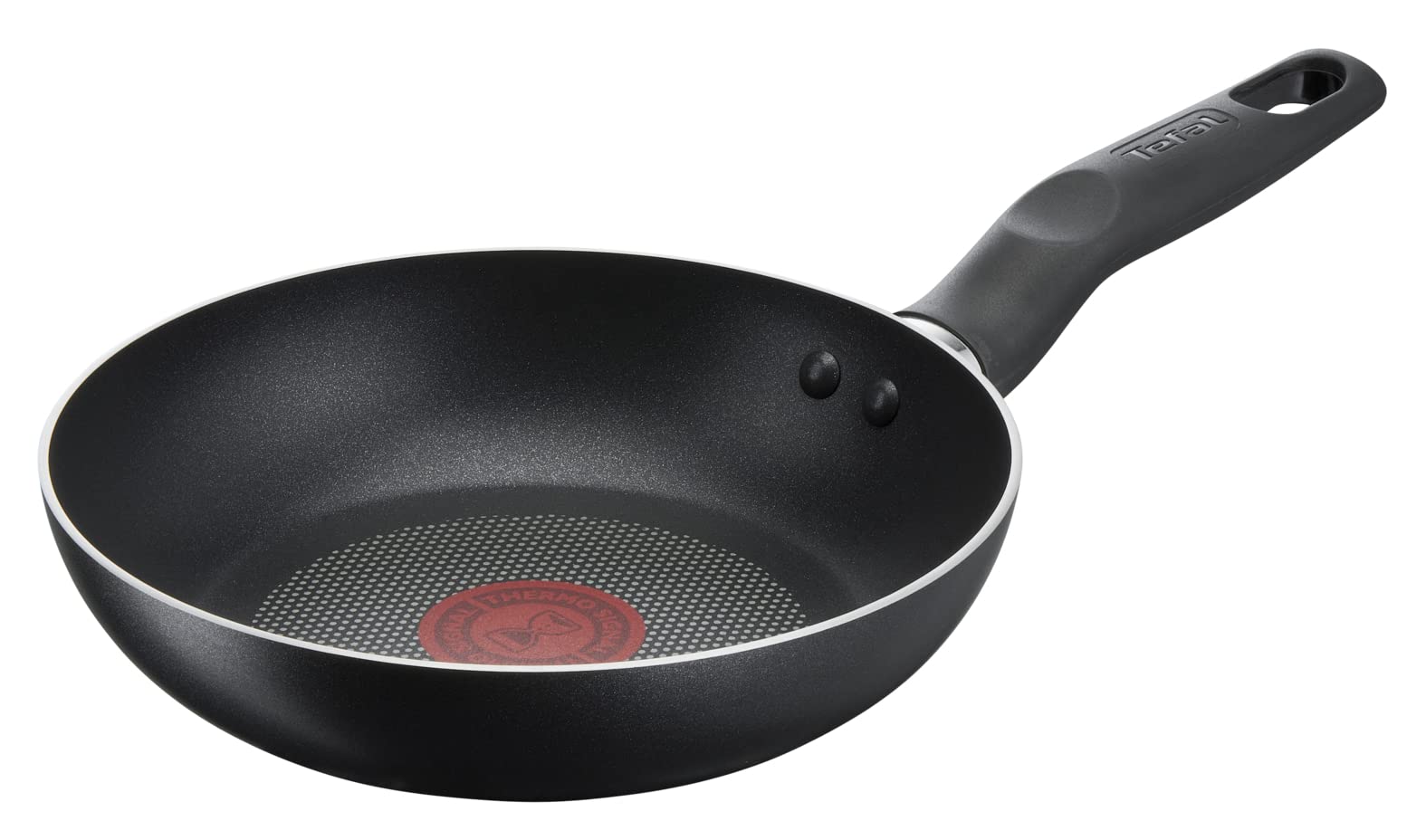 Tefal G6 Super Cook 20 Cm Frypan, Non Stick With Thermo Signal, Black, Aluminium, B4590284