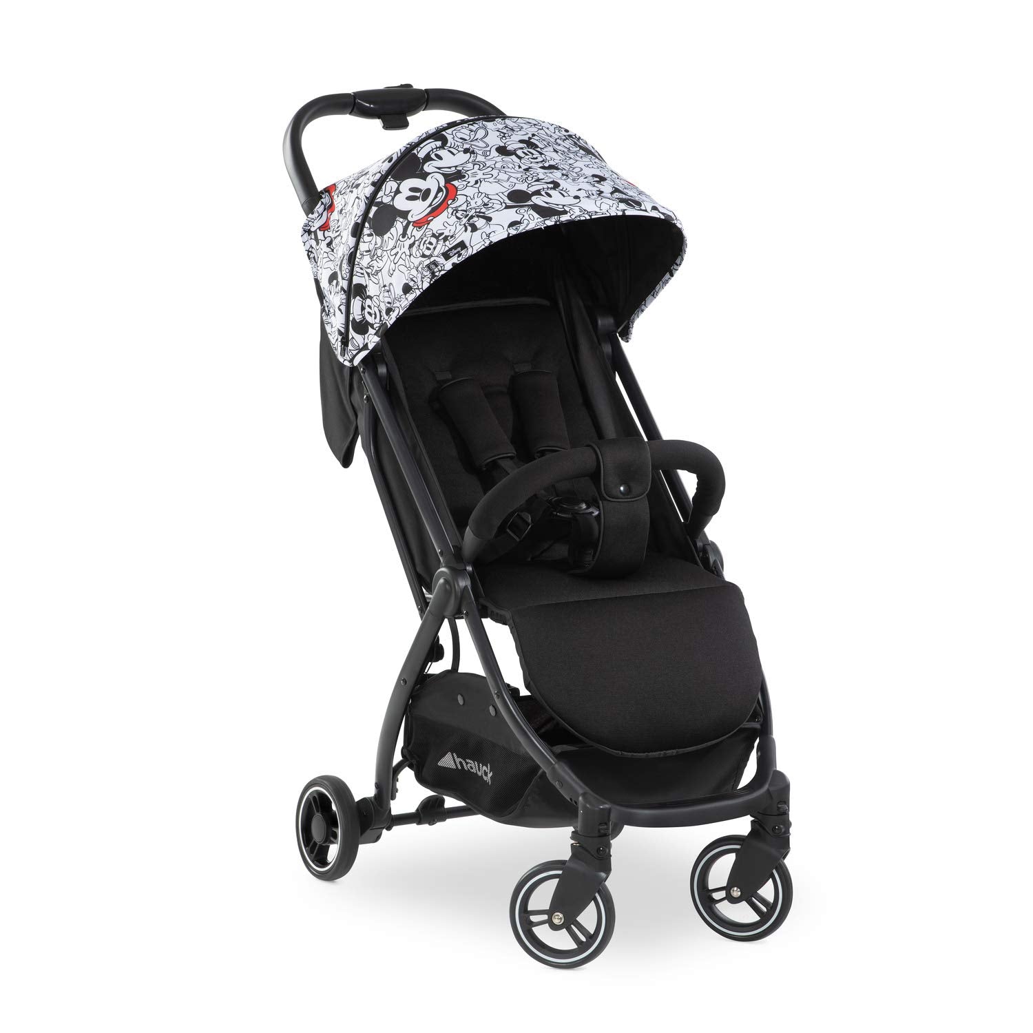 Hauck Disney Sun Canopy for Pushchair Swift X/UPF 50 + / 3 Zones with Ventilation Outlets/Individual Summer Look/Easy to Install/Mickey