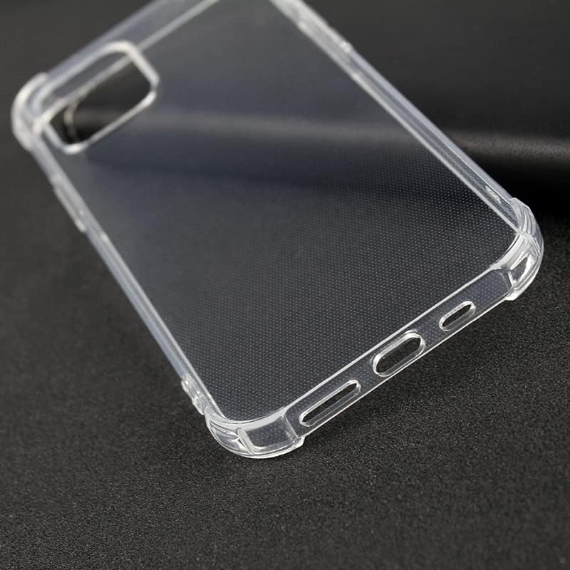 AJEZDONG uses tpu material to make fashionable large hole transparent smart phone case, suitable for iPhone12mini